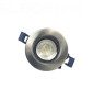 Electra - Spot LED Ø68 Dimmable - Aluminium brossé - orientable - 6W - IP65 - BBC - 2700/3000/4000/5000°K - Réf : 302687+302769