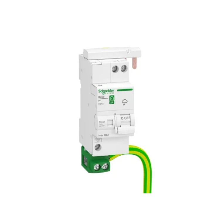 Schneider - Resi9 XP - parafoudre combi - 10kA - 1P+N avec accessoires - Réf : R9PLC