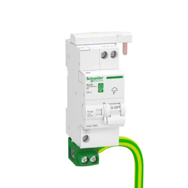 Schneider - Resi9 XP - parafoudre combi - 10kA - 1P+N avec accessoires - Réf : R9PLC