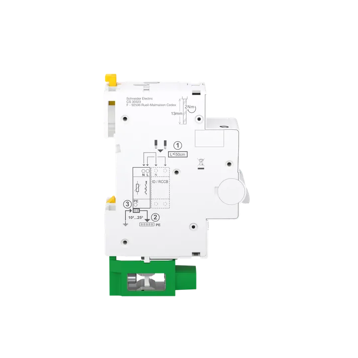 Schneider - Resi9 XP - parafoudre combi - 10kA - 1P+N avec accessoires - Réf : R9PLC
