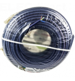 Miguélez - Câble rigide AFIREBLEU 3G1,5 - Sans halogène - Couronne de 100 mètres - Réf : FRN1X6G3U3G15