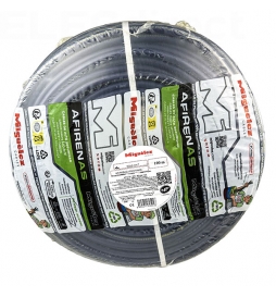 Miguélez - Câble rigide AFIREBLEU 3G2,5 - Sans halogène - Couronne de 100 mètres - Réf : FRN1X6G3U3G25