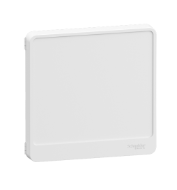 Schneider - Resi9 - Porte Styl - Blanc - 1 rangée - 13 modules - Réf : R9H13421