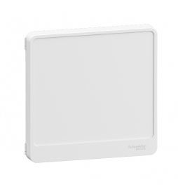 Schneider - Resi9 - porte styl Blanc coffret 13M - 1R - Réf : R9H13421