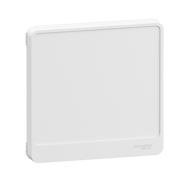 Schneider - Resi9 - porte styl Blanc coffret 13M - 1R - Réf : R9H13421