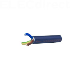Miguélez - Câble rigide AFIREBLEU 3G1,5 - Sans halogène - Couronne de 100 mètres - Réf : FRN1X6G3U3G15