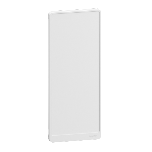 Schneider - Resi9 - porte styl Blanc coffret 13M - 4R - Réf : R9H13424