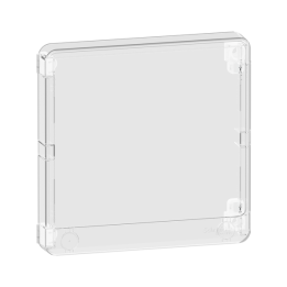 Schneider - Resi9 - Porte Styl - Transparent - 1 rangées - 13 modules - Réf : R9H13425