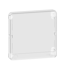 Schneider - Resi9 - Porte Styl - Transparent - 1 rangées - 13 modules