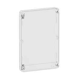 Schneider - Resi9 - Porte Styl - Transparent - 2 rangées - 13 modules - Réf : R9H13426