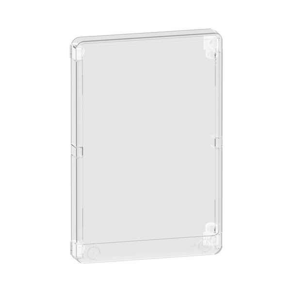 Schneider - Resi9 - Porte Styl - Transparent - 2 rangées - 13 modules - Réf : R9H13426
