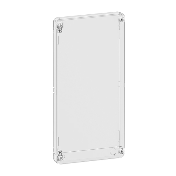 Schneider - Resi9 - Porte Styl - Transparent - 3 rangées - 13 modules - Réf : R9H13427