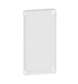 Schneider - Resi9 - Porte Styl - Transparent - 3 rangées - 13 modules - Réf : R9H13427