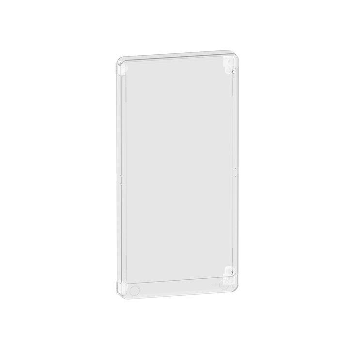 Schneider - Resi9 - Porte Styl - Transparent - 3 rangées - 13 modules - Réf : R9H13427