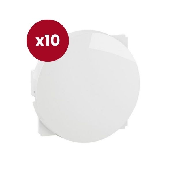 Legrand - Céliane 2024 - LOT de 10 Obturateurs - Blanc -  Réf : CB0210 x10