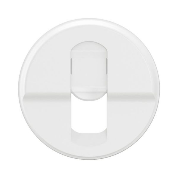 Legrand - Céliane 2024 - LOT de 10 enjoliveurs pour prise RJ45 blindée catégorie 6A STP Grade 3 TV - Blanc - Réf : CB0346 x 10