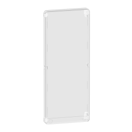 Schneider - Resi9 - Porte Styl - Transparent - 4 rangées - 13 modules - Réf : R9H13428