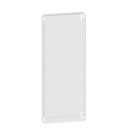 Schneider - Resi9 - Porte Styl - Transparent - 4 rangées - 13 modules - Réf : R9H13428