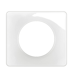 Legrand - Céliane 2024 - LOT de 10 plaques de finition Blanc Emaillé - 1 poste - Réf : CP0001 x 10