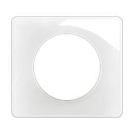 Legrand - Céliane 2024 - LOT de 120 plaques de finition Blanc Emaillé - 1 poste - Réf : CP0001 x 120