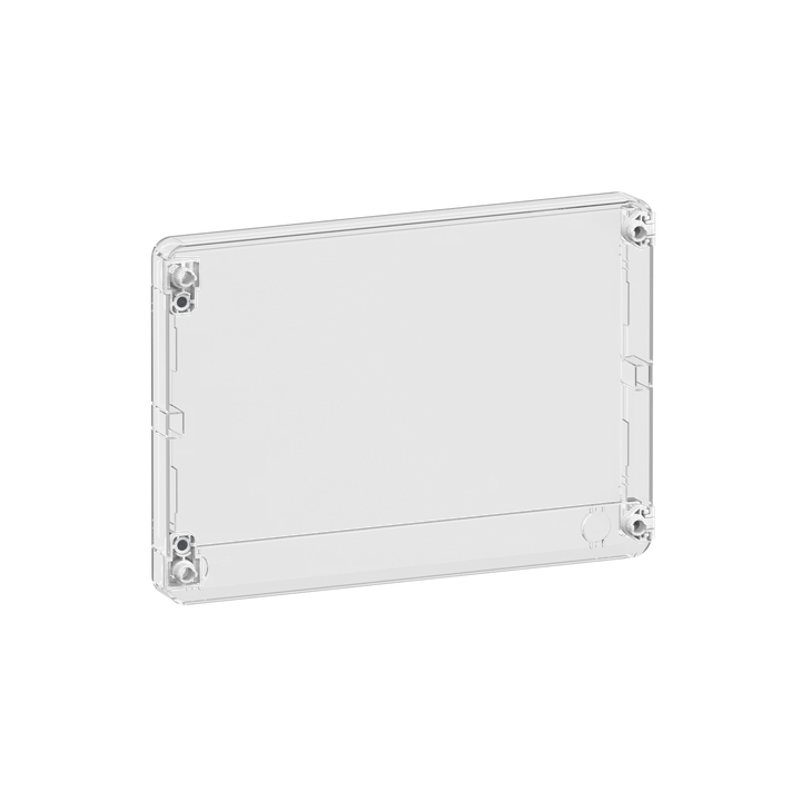 Schneider - Resi9 - Porte Styl - Transparent - 1 rangée - 18 modules - Réf : R9H18425