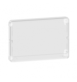 Schneider - Resi9 - porte styl transp coffret 18M - 1R - panneau de ctrl - bloc de cmd - Réf : R9H18425