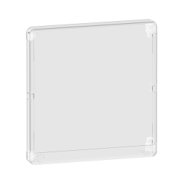 Schneider - Resi9 - Porte Styl - Transparent - 2 rangées - 18 modules - Réf : R9H18426