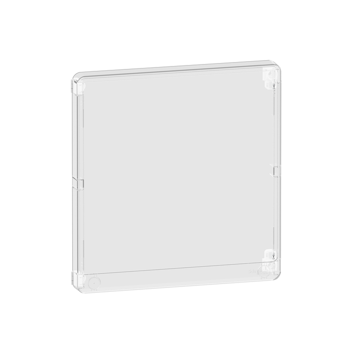 Schneider - Resi9 - Porte Styl - Transparent - 2 rangées - 18 modules - Réf : R9H18426