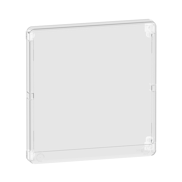 Schneider - Resi9 - Porte Styl - Transparent - 2 rangées - 18 modules - Réf : R9H18426