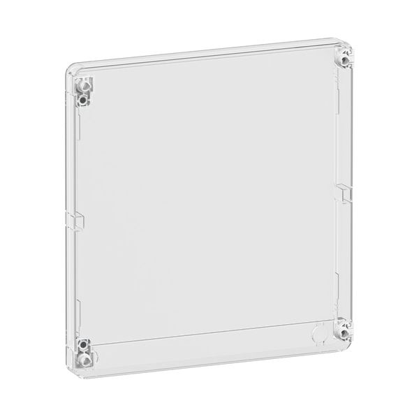 Schneider - Resi9 - Porte Styl - Transparent - 2 rangées - 18 modules - Réf : R9H18426