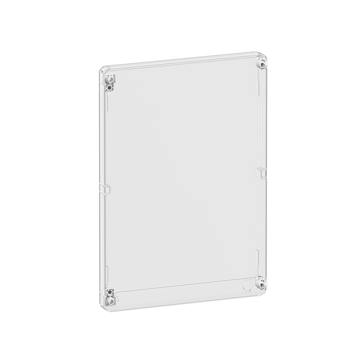 Schneider - Resi9 - Porte Styl - Transparent - 3 rangées - 18 modules - Réf : R9H18427