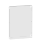 Schneider - Resi9 - Porte Styl - Transparent - 3 rangées - 18 modules - Réf : R9H18427