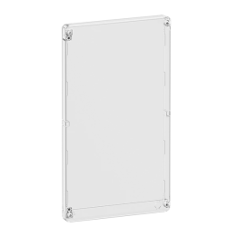 Schneider - Resi9 - Porte Styl - Transparent - 4 rangées - 18 modules - Réf : R9H18428