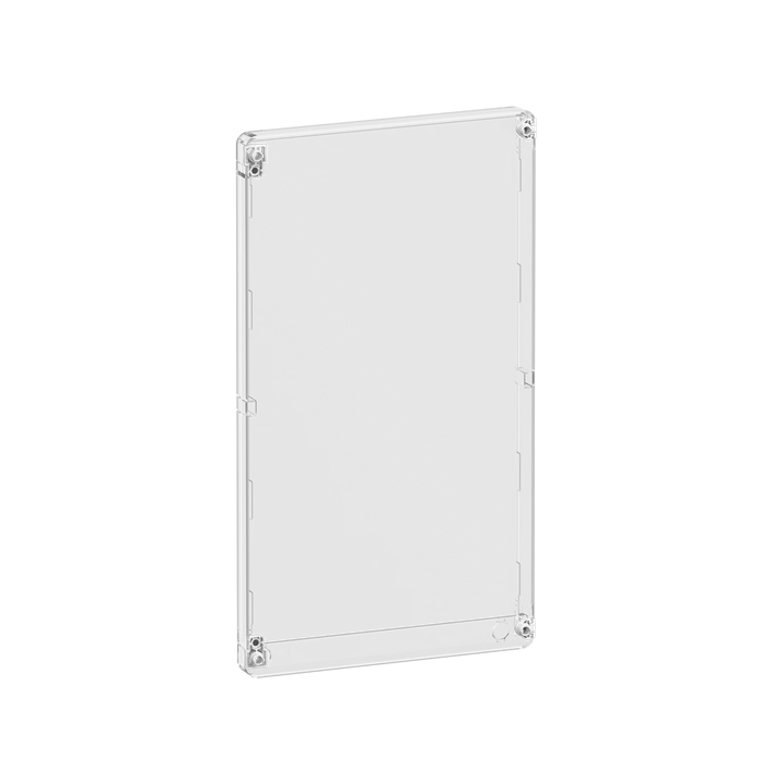 Schneider - Resi9 - Porte Styl - Transparent - 4 rangées - 18 modules - Réf : R9H18428
