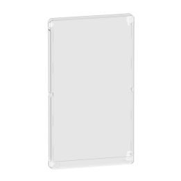Schneider - Resi9 - Porte Styl - Transparent - 4 rangées - 18 modules - Réf : R9H18428