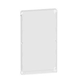 Schneider - Resi9 - Porte Styl - Transparent - 4 rangées - 18 modules - Réf : R9H18428