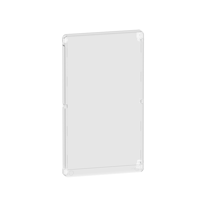 Schneider - Resi9 - Porte Styl - Transparent - 4 rangées - 18 modules - Réf : R9H18428