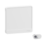 Schneider - Resi9 - Porte Styl - Blanc - 13 modules - 1 rangée + serrure avec clé - Réf. : R9H13421+R9H13388