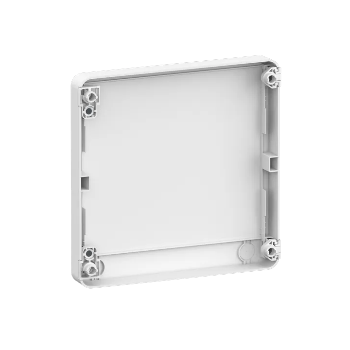 Schneider - Resi9 - Porte Styl - Blanc - 13 modules - 1 rangée + serrure avec clé - Réf. : R9H13421+R9H13388