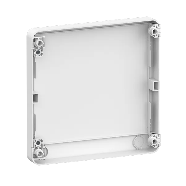 Schneider - Resi9 - Porte Styl - Blanc - 13 modules - 1 rangée + serrure avec clé - Réf. : R9H13421+R9H13388
