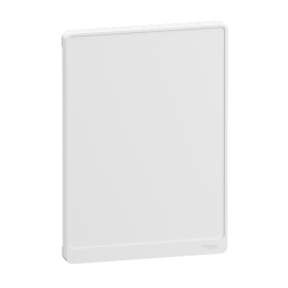 Schneider - Resi9 - Porte Styl - Blanc - 18 modules - 3 rangées + serrure avec clé - Réf. : R9H18423+R9H13388