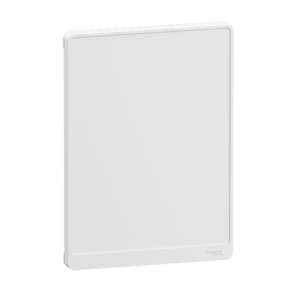 Schneider - Resi9 - Porte Styl - Blanc - 18 modules - 3 rangées + serrure avec clé - Réf. : R9H18423+R9H13388