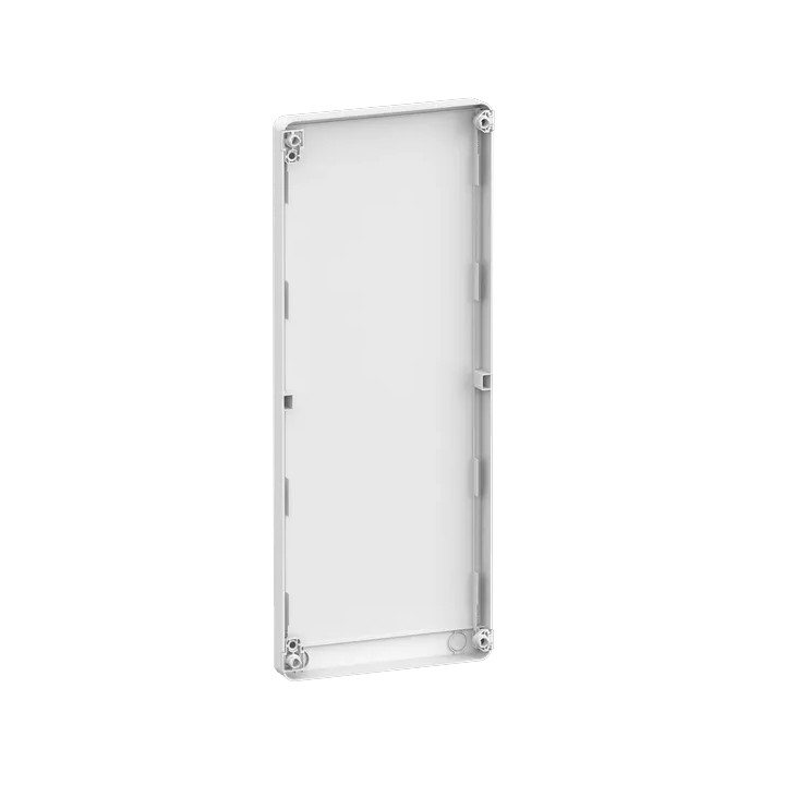 Schneider - Resi9 - Porte Styl - Blanc - 13 modules - 4 rangées + serrure avec clé - Réf. : R9H13424+R9H13388