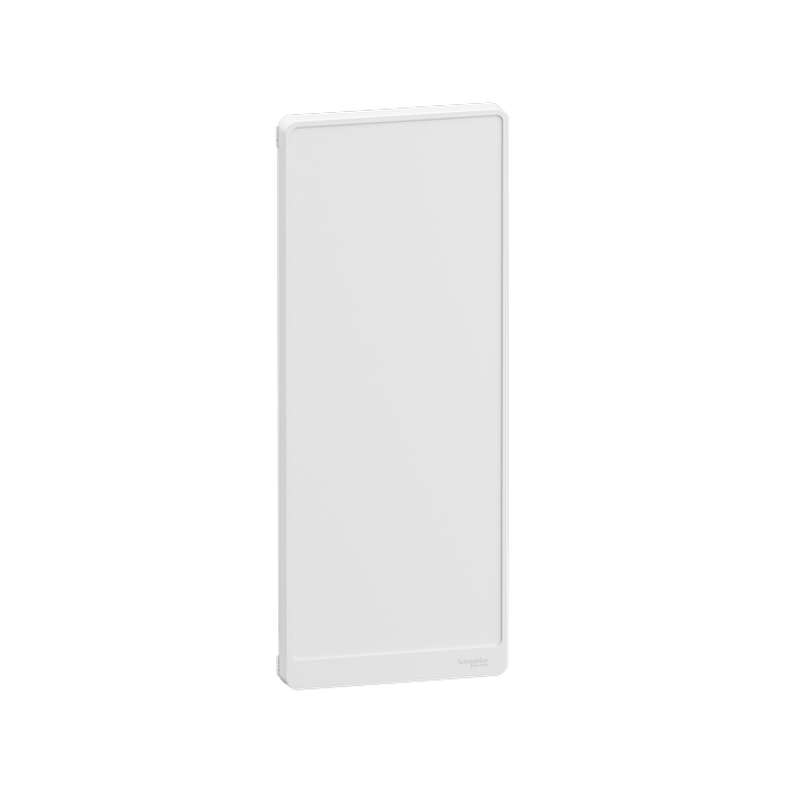 Schneider - Resi9 - Porte Styl - Blanc - 13 modules - 4 rangées + serrure avec clé - Réf. : R9H13424+R9H13388