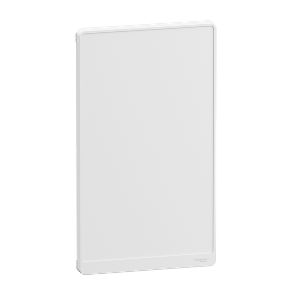 Schneider - Resi9 - porte styl Blanc coffret 18M - 4R - Réf : R9H18424