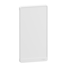 Schneider - Resi9 - Porte Styl - Blanc - 13 modules - 3 rangées + serrure avec clé - Réf. : R9H13423+R9H13388