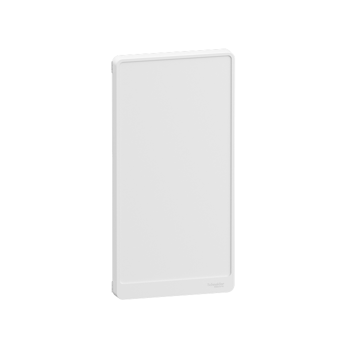 Schneider - Resi9 - Porte Styl - Blanc - 13 modules - 3 rangées + serrure avec clé - Réf. : R9H13423+R9H13388