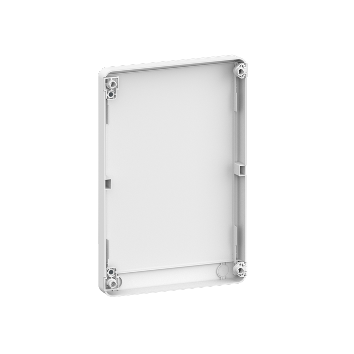 Schneider - Resi9 - Porte Styl - Blanc - 13 modules - 2 rangées + serrure avec clé - Réf. : R9H13422+R9H13388