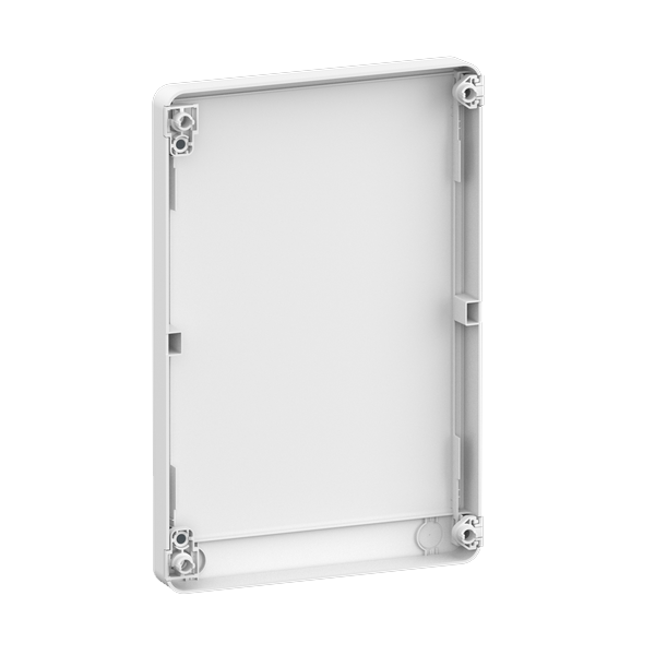Schneider - Resi9 - Porte Styl - Blanc - 13 modules - 2 rangées + serrure avec clé - Réf. : R9H13422+R9H13388