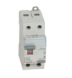 Legrand - DX3 - Interrupteur Différentiel  - 2P - 63A - 30mA  - Type AC - Réf : 411506